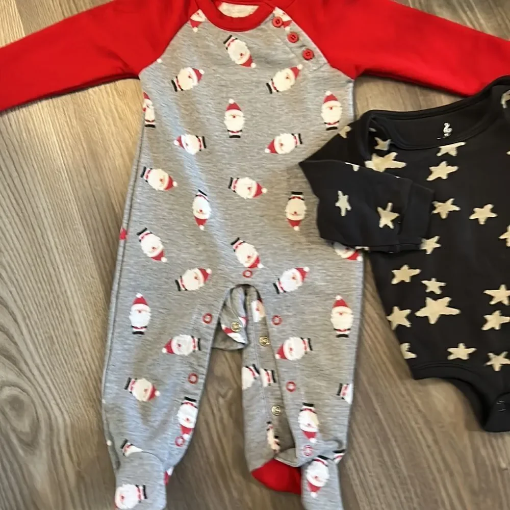 ((3 PIECE)) BABY BOY BUNDLE SIZE 3-6 MONTHS